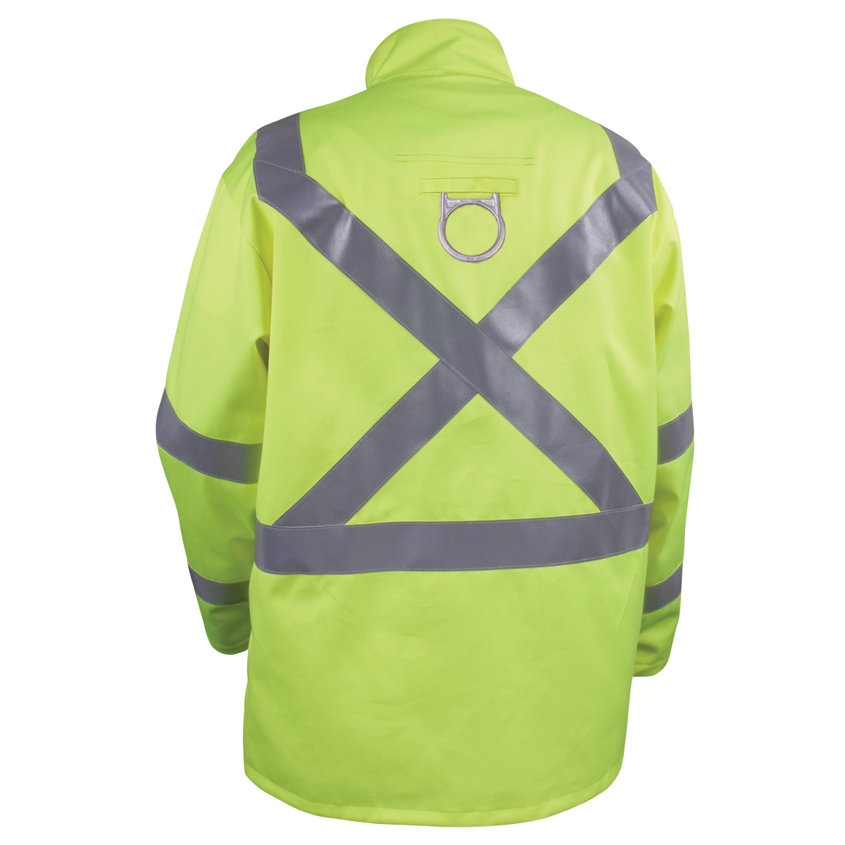 Picture of Black Stallion JF1012-LM 9 OZ FLAME RESISTANT COTTON 30 INCH JACKET WITH SILVER REFLECTIVE